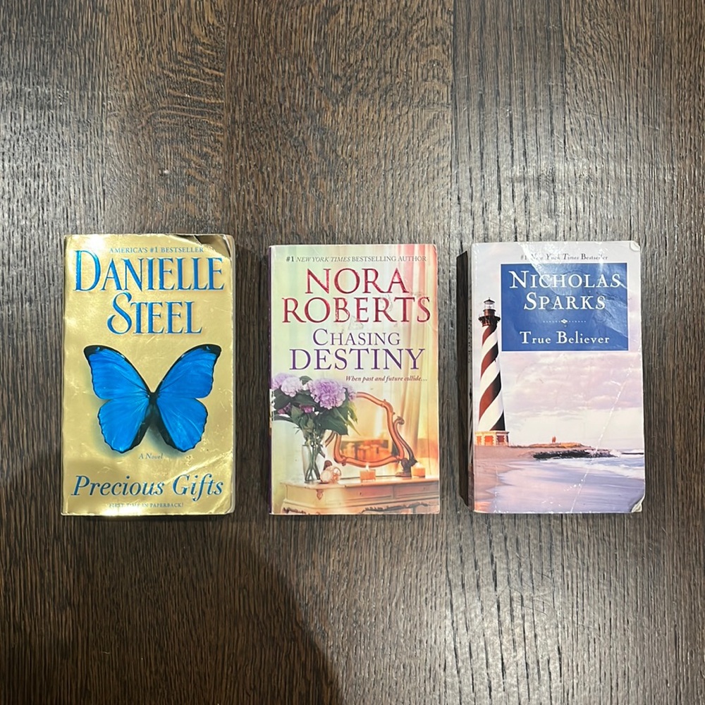 3 paperback bestselling books!